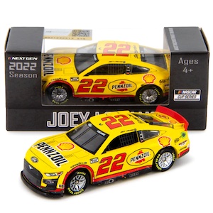 Joey Logano #22 1/64th 2022 Lionel Shell-Pennzoil Coliseum Win Mustang