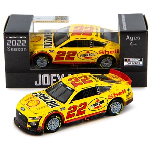 Joey Logano #22 1/64th 2022 Lionel Shell-Pennzoil WWT/Gateway win Mustang