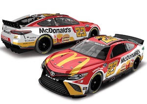 Bubba Wallace #23 1/64th 2022 Lionel McDonald's Toyota