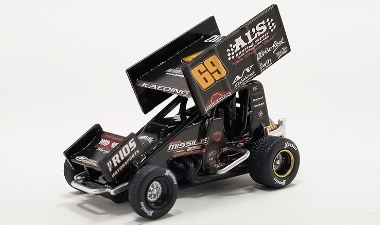 Bud Kaeding #69 1/64th 2022 Acme All's Roofing WOO sprint car