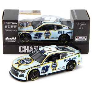 Chase Elliott  #9 1/64th 2022 Lionel Kelley Blue Book Camaro