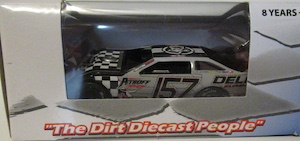 Mike Marlar #157 1/64th 1/64th 2023 ADC Delk Equipment World 100 dirt late model     