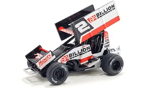 David Gravel #2 1/50th 2023 Acme Husets Speedway BA Billion Winner WOO sprint car