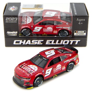 Chase Elliott  #9 1/64th 2023 Lionel LLumar Darlington Throwback Camaro