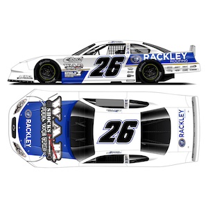 Dawson Sutton #26 1/64th 2024 Lionel Rackley Roofing late model Camaro