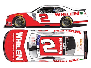 Jesse Love #2 1/64th 2024 Lionel Whelan Camaro