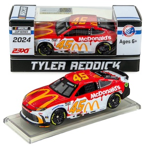 Tyler Reddick #45 1/64th 2024 Lionel McDonald's Michigan Win Toyota