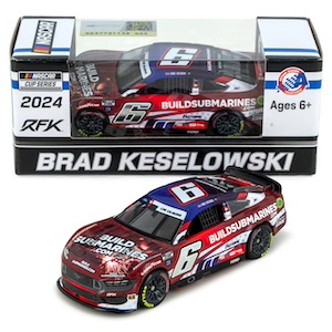 Brad Keselowski #6 1/64th 2024 Lionel Build Submarines Salutes Mustang