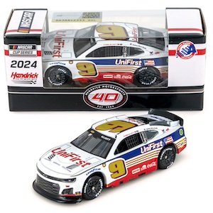Chase Elliott  #9 1/64th 2024 Lionel UniFirst Throwback Camaro