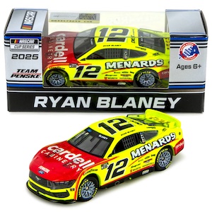 Ryan Blaney #12 1/64th 2025 Lionel Menards Cardell Mustang