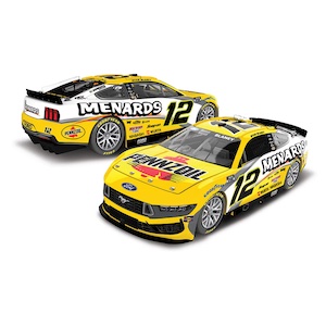 Ryan Blaney #12 1/64th 2025 Lionel Pennzoil Menards Mustang
