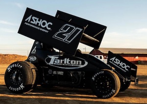 Chase Elliott #21 1/64th 2022 Acme ASHOC WOO sprint car