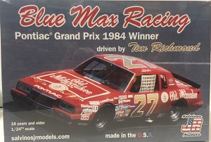 Tim Richmond #27 Blue Max Old Milwaukee 1984 Pontiac Grand Prix 1984 winner Salvinos JR Model kit