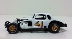 Wayne Edwards #41 1/64th scale custom built modified coupe