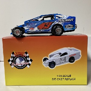 Jimmy Horton #43 1/25th scale Nutmeg Halmar dirt modified