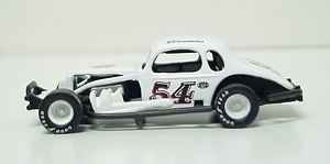 Bobby Gerhart #54 1/64th custom-built coupe  modified