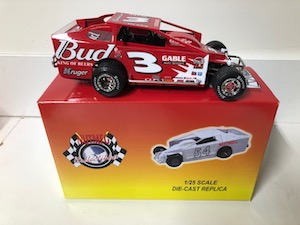 Brett Hearn #3 1/25th scale  2019 Nutmeg 2004 Budweiser dirt modified