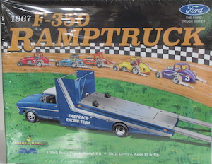 1967 F-350 Ramptruck Model King plastic model kit