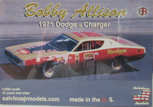 Bobby Allison #12 1971 Dodge Charger Salvinos JR Model kit