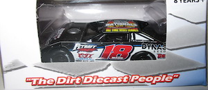 Shannon Babb #18 1/64th 2022 ADC Dynagro Seed dirt late model     