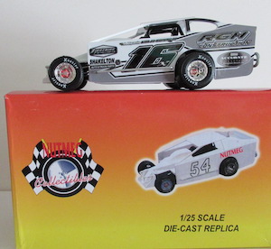 Danny Creeden #16 1/25th scale Nutmeg RGH Construction dirt modified