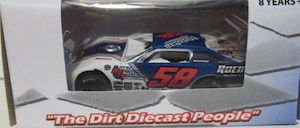 Garrett Alberson #58 1/64th 2023 ADC Roemer Machine and Welding dirt late model