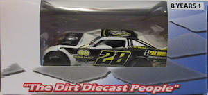 Tyler Carpenter #28 1/64th 2023 ADC Holdrens Construction dirt late model     
