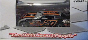 Jimmy Owens #20 1/64th 2023 ADC Reece Monuments dirt late model