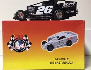 Ryan Godown #26 1/25th scale Nutmeg RM Motorsports dirt modified