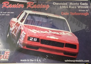 Cale Yarborough Ranier Racing #28 1/25th 1984 Chevrolet Monte Carlo Salvinos JR Model kit