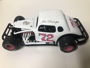 Jim Rudolph #72 1/25th custom built modified coupe