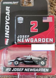 Josef Newgarden #2 1/64th 2022 Greenlight Hitachi Indycar