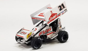 Brian Brown #21 1/64th 2022 Acme Casey's General Store WOO sprint car