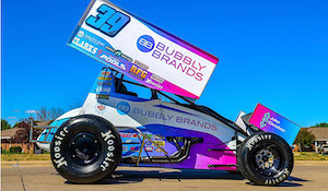 Sammy Swindell #39 1/64th 2022 Acme Bubly Brands Knoxville WOO sprint car
